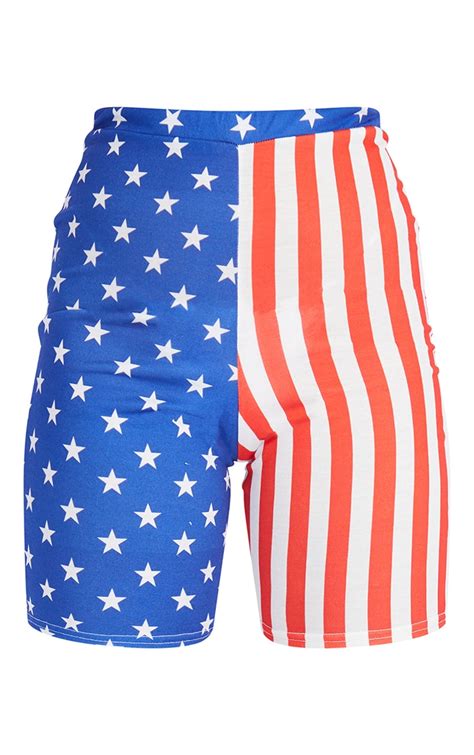 American Flag Bike Shorts